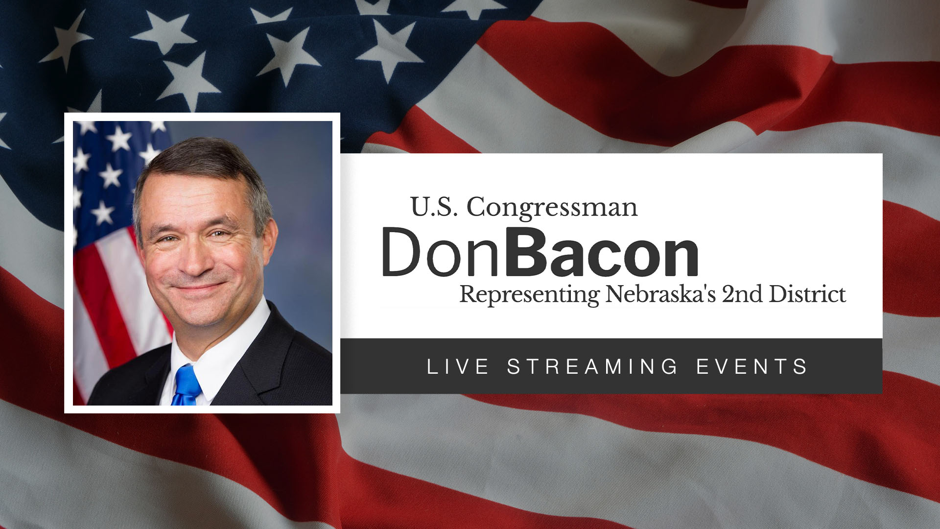 Congressman Don Bacon