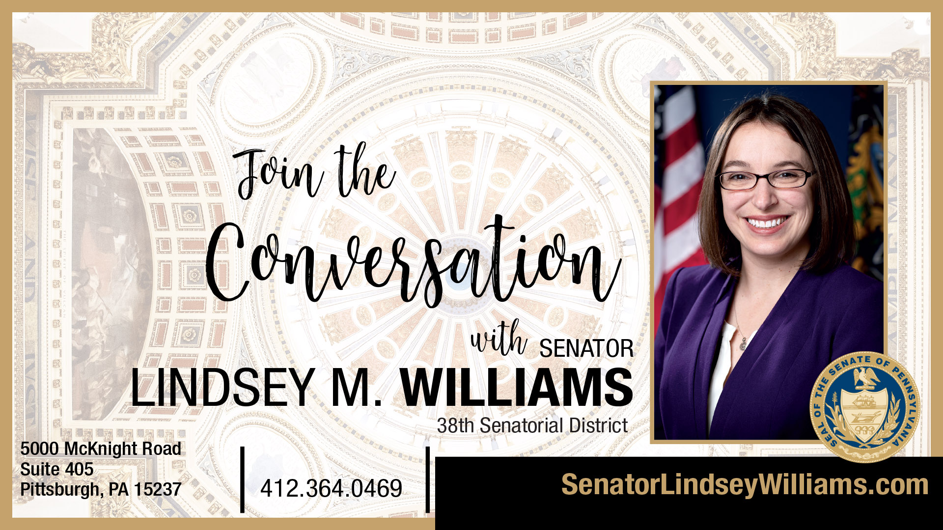 PA State Senator Lindsey Williams