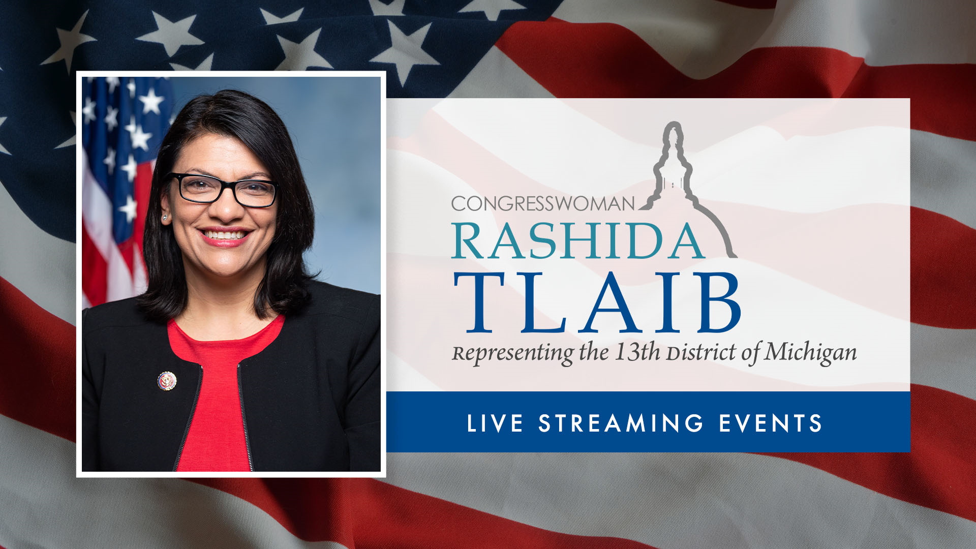 Congresswoman Rashida Tlaib