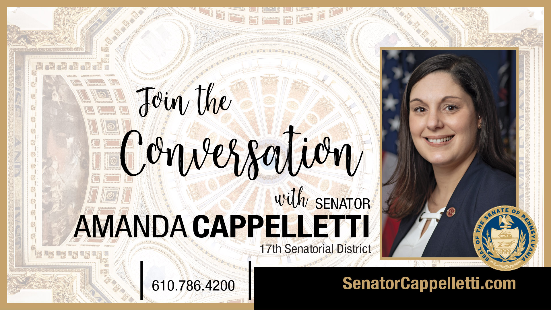 PA State Senator Amanda Cappelletti
