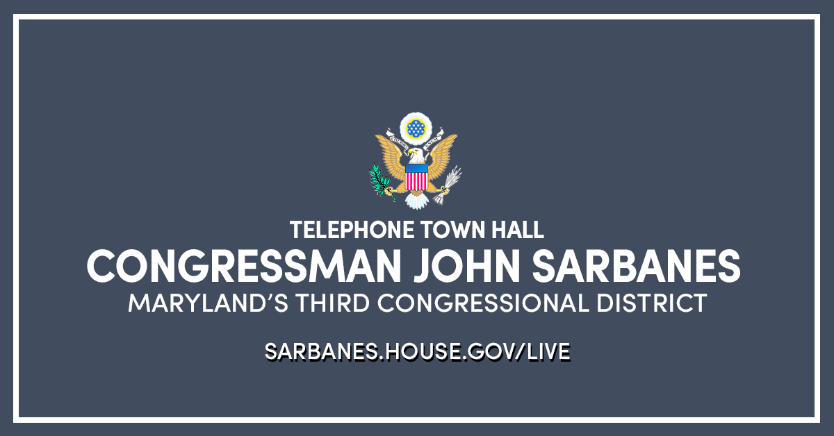 Congressman John Sarbanes