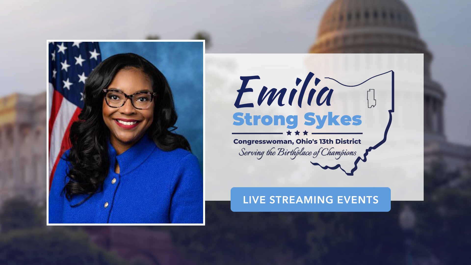 Congresswoman Emilia Sykes